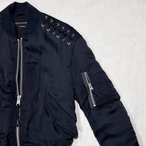 All Saints Bomber Jacket - Picture 1 of 5